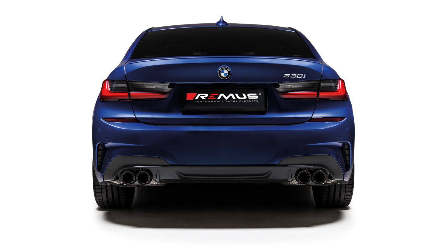 Remus 2018+ BMW 3 Series G20 Sedan Axle Back Exhaust
