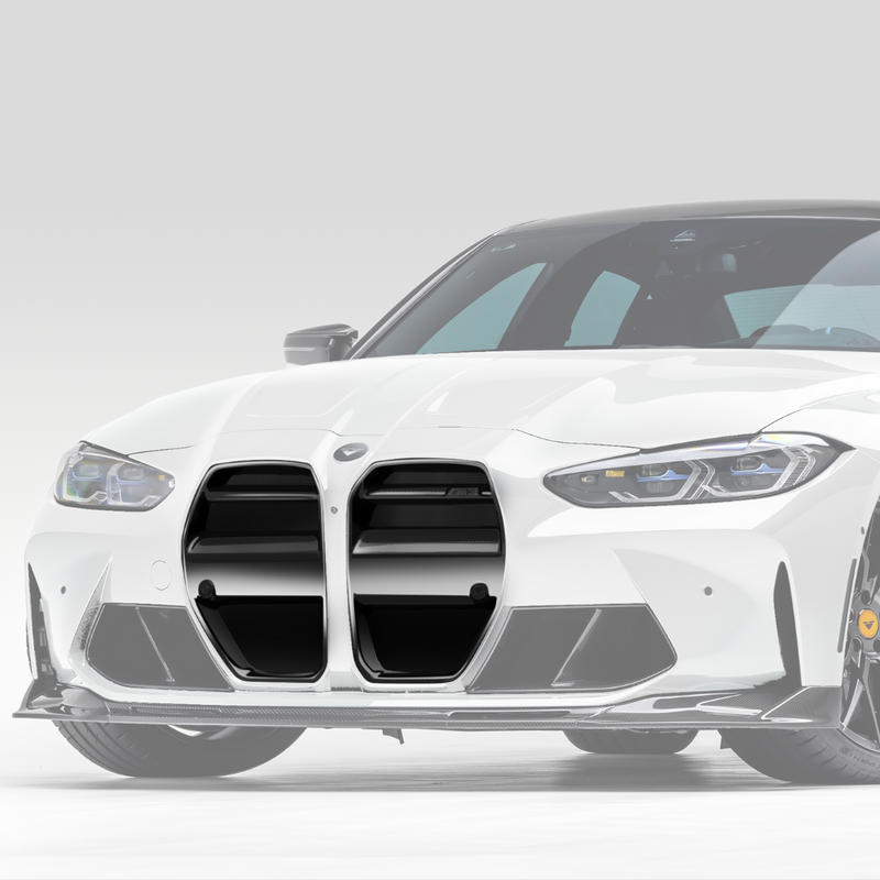 BMW G8X M3 | M4 GLOSS BLACK ABS FRONT MOTORSPORT GRILLE