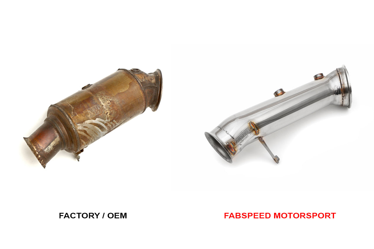 Fabspeed BMW M235i (F22) Cat Bypass Downpipe - 0
