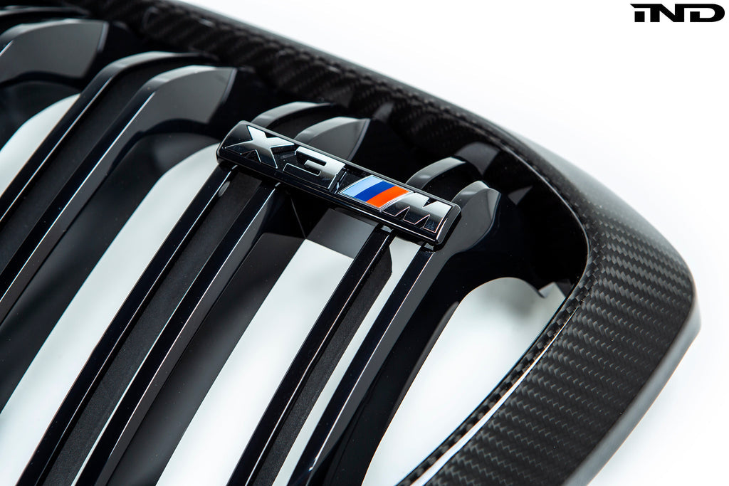 BMW M Performance F97 X3M Pre-LCI Carbon Front Grille Set