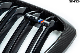 BMW M Performance F97 X3M Pre-LCI Carbon Front Grille Set - 0