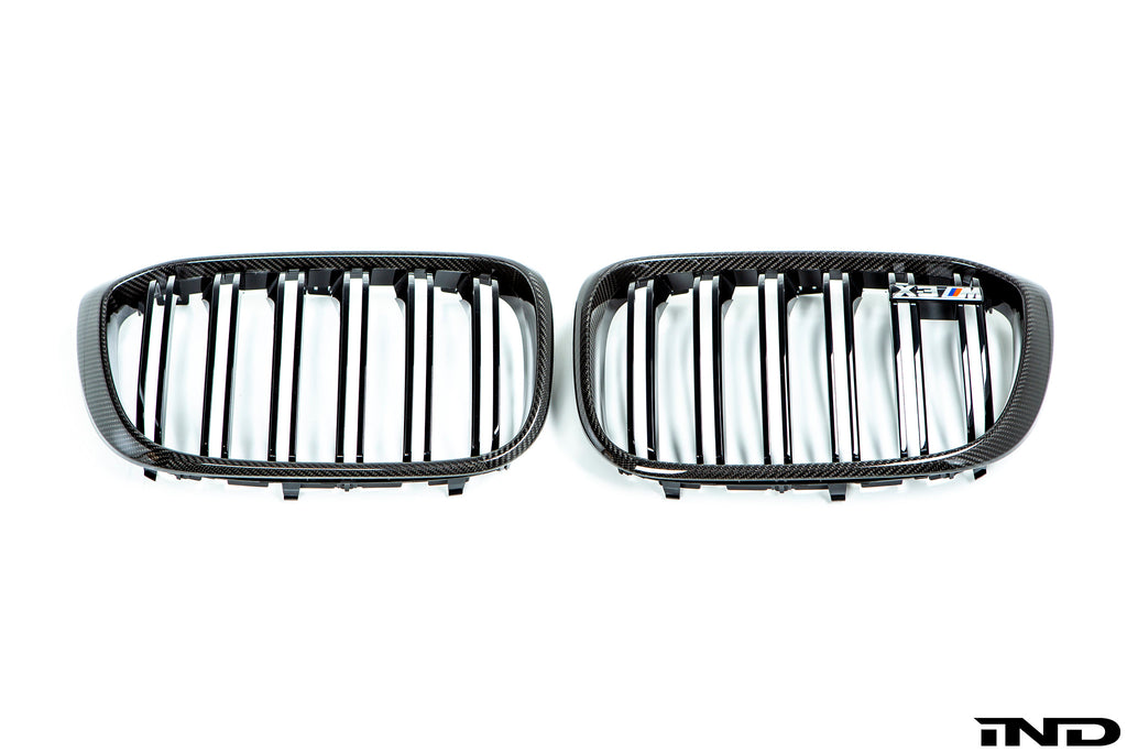 BMW M Performance F97 X3M Pre-LCI Carbon Front Grille Set