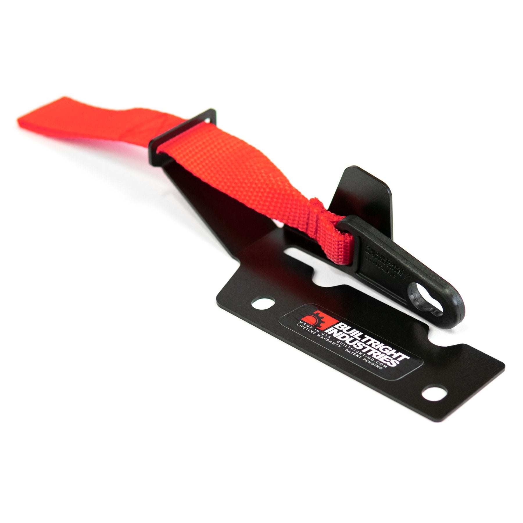 Rear Seat Release - 09-14 F-150 SuperCrew, 15+ Supercab/SuperCrew, Red Strap