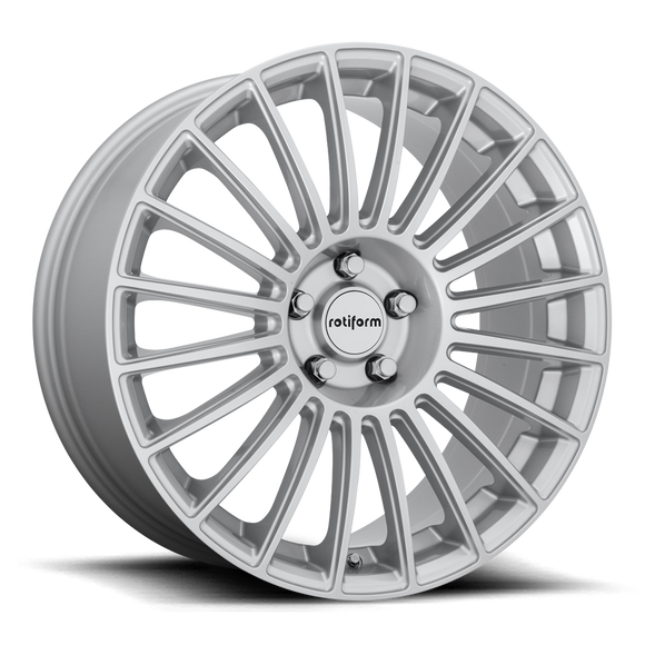 Rotiform R153 BUC Wheel 18x8.5 5x112 45 Offset - Gloss Silver