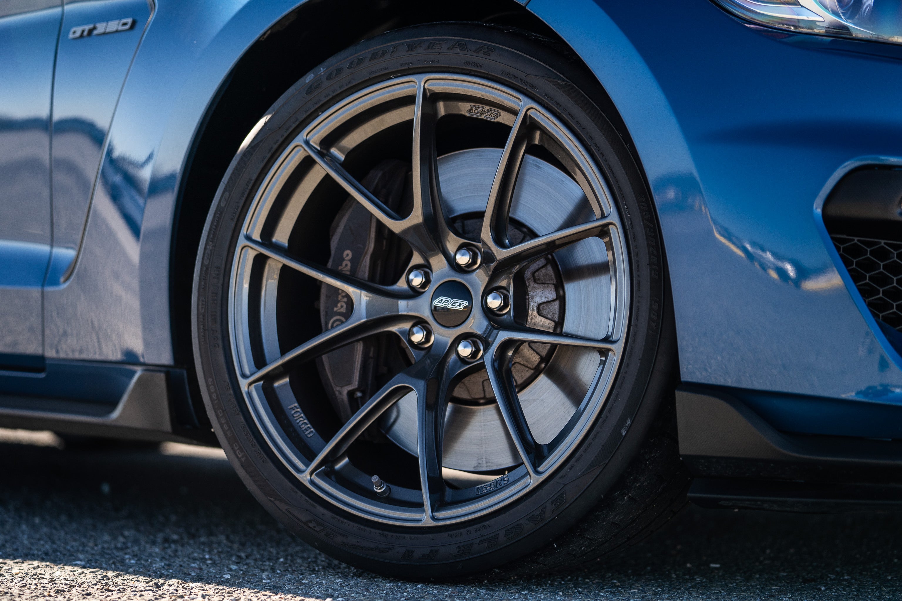APEX VS-5RS 20 X 9.0 +47 CL CBNA ANTHRACITE - 0