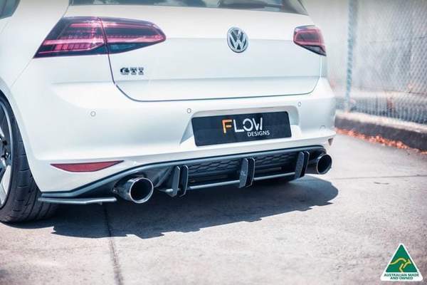 Flow Designs Lock Rear Diffuser | Mk7 Golf GTI - 0