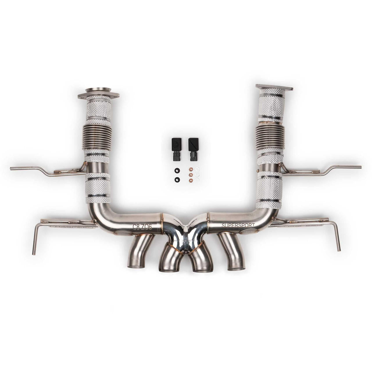 Fabspeed Chevrolet Corvette C8 Z06 Supersport X-Pipe Cat-Back Exhaust System (2023+) - 0