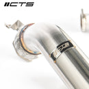 CTS TURBO C8 AUDI RS6/RS7 4.0T MID PIPES/RESONATOR DELETE-3