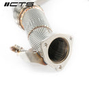 CTS TURBO C8 AUDI RS6/RS7 4.0T MID PIPES/RESONATOR DELETE-4