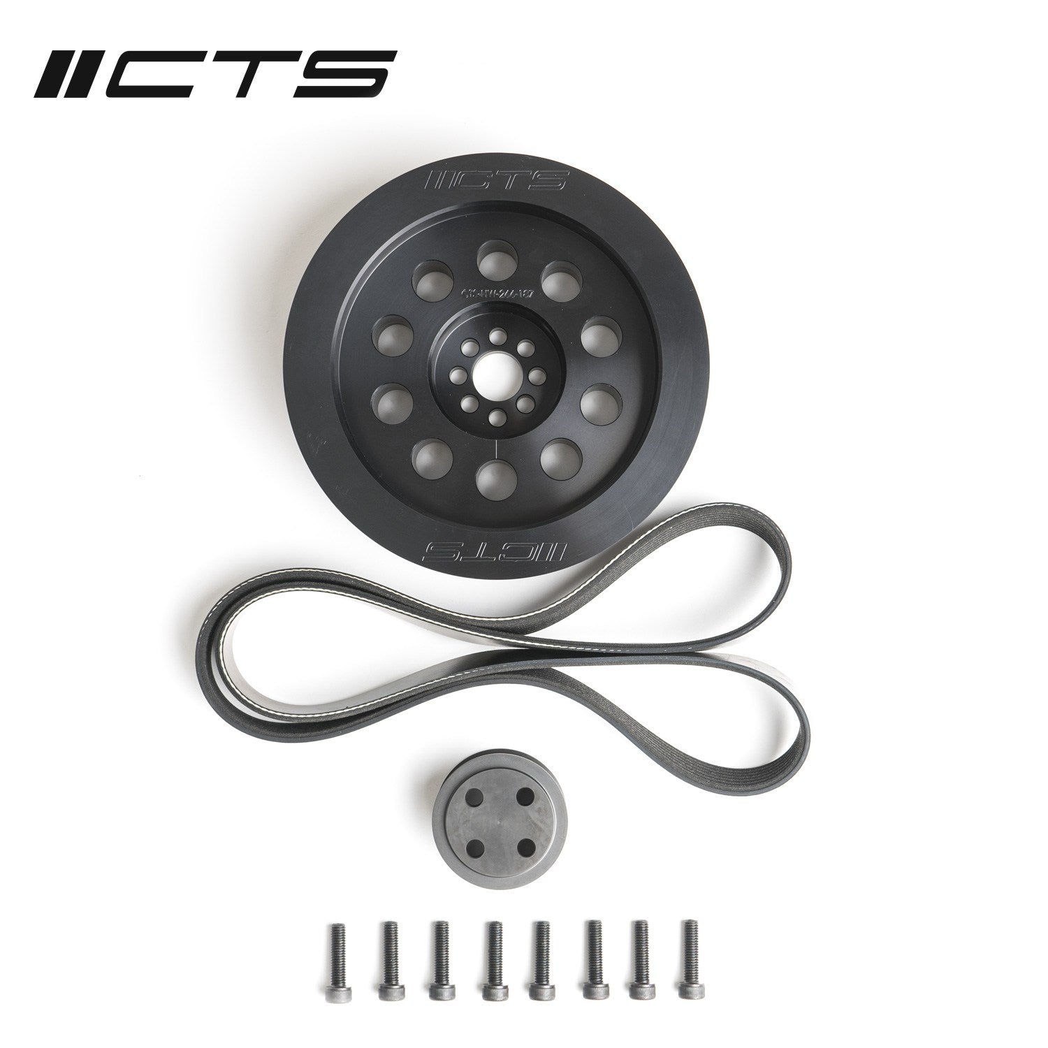 CTS TURBO 3.0T V6 DUAL PULLEY UPGRADE KIT (BOLT-ON, 180MM)