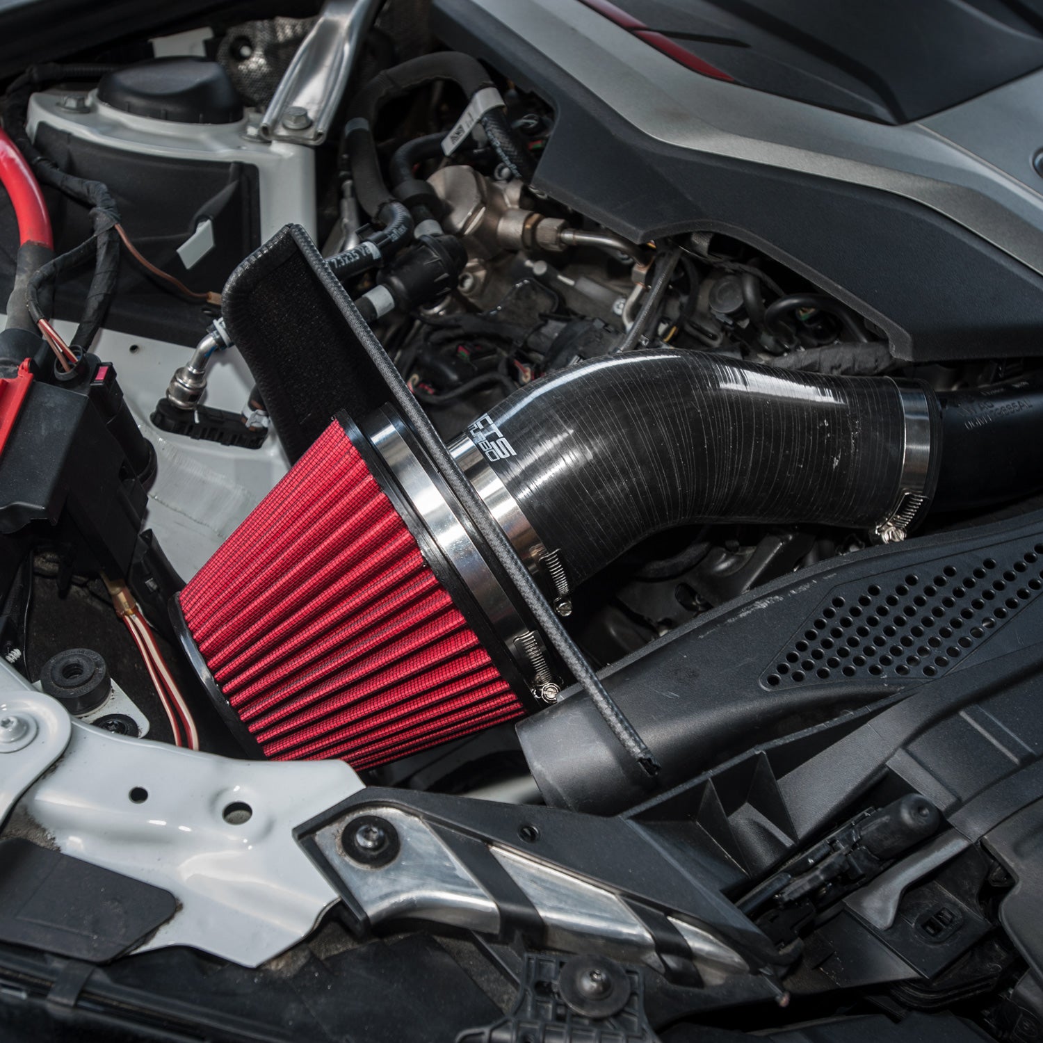 CTS TURBO B9 AUDI A4, ALLROAD, A5, S4, S5, RS4, RS5 HIGH-FLOW INTAKE (6″ VELOCITY STACK)