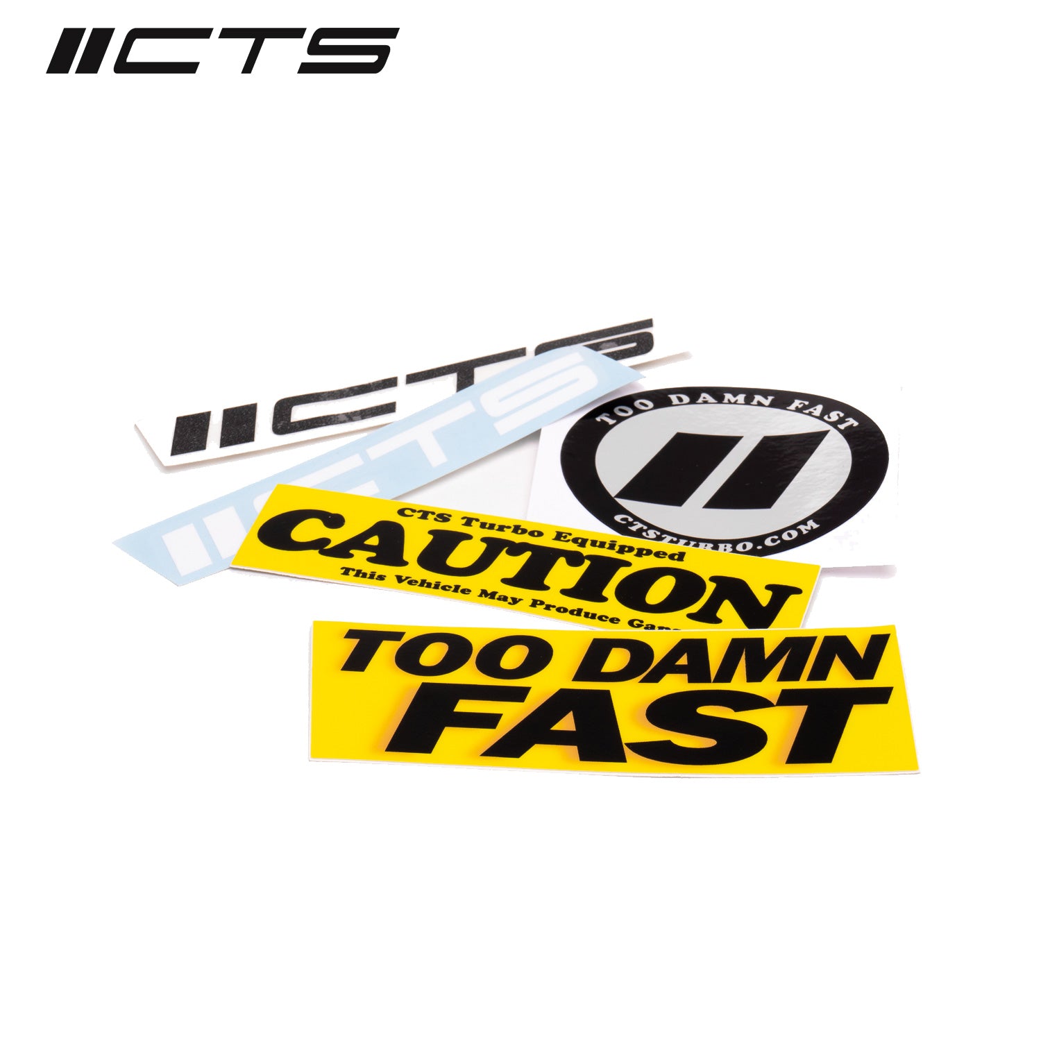 CTS TURBO STICKER PACK