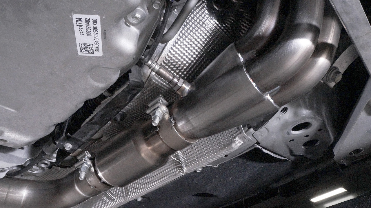 Stainless Works 2016-19 Cadillac CTS-V Headers 2in Primaries 3in Catted Leads Performance Connection