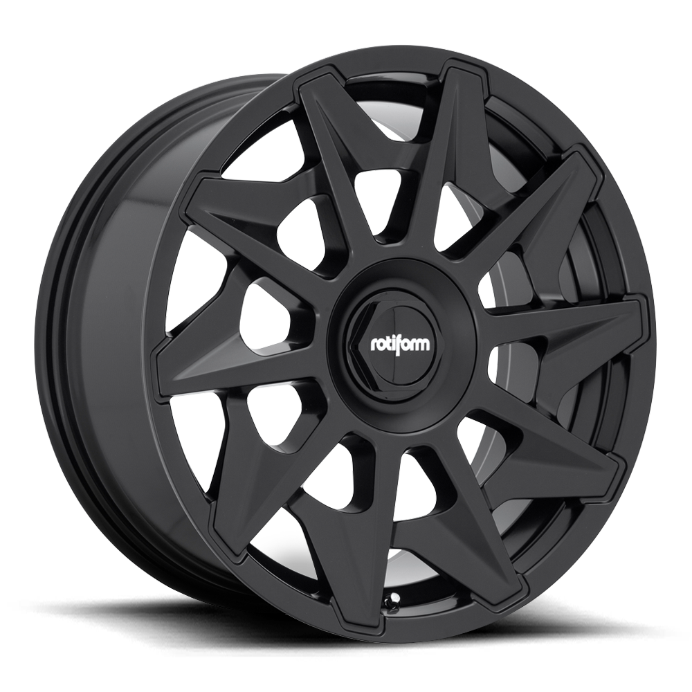 Rotiform R168 DTM Wheel 19x8.5 Blank 35 Offset - Satin Black