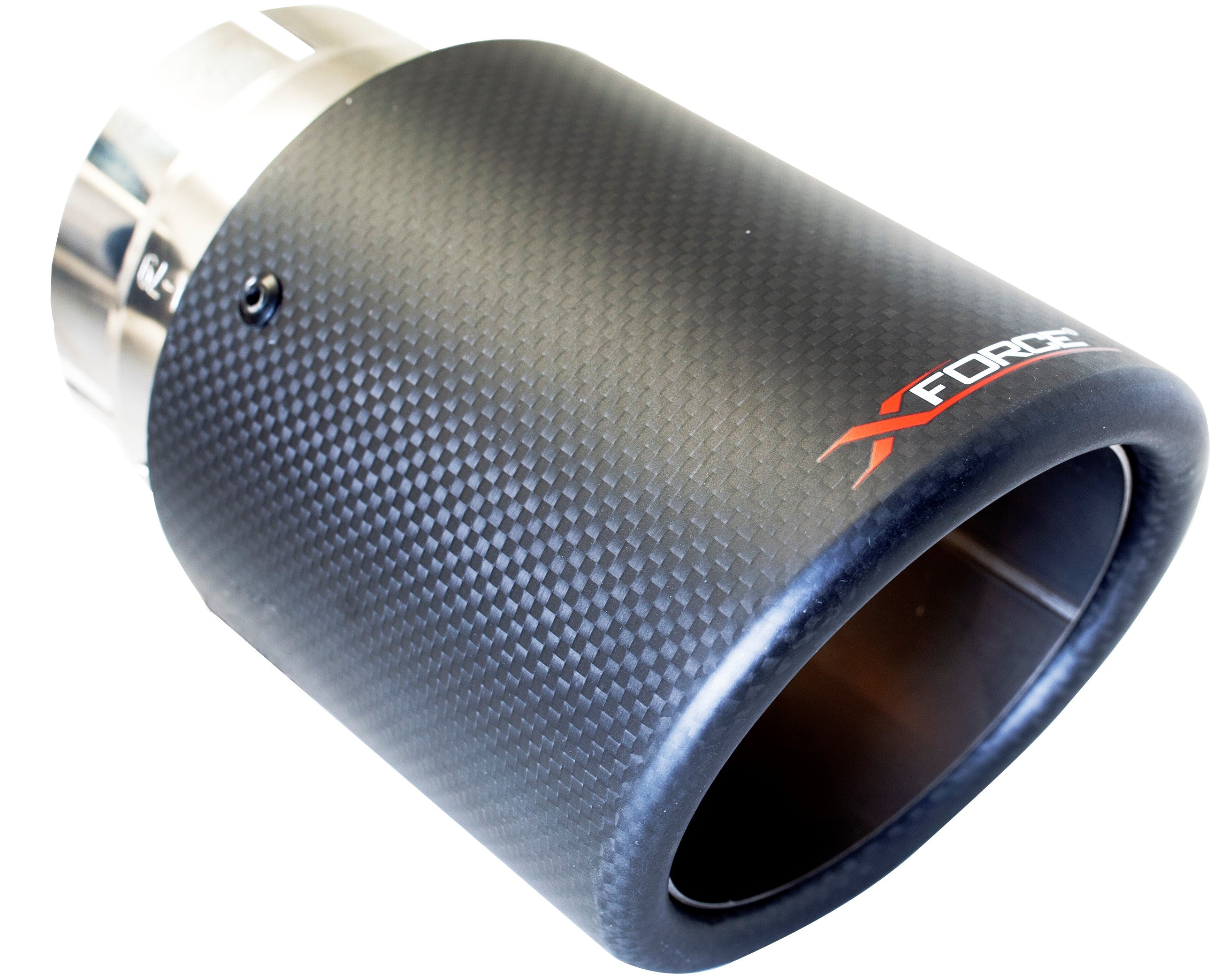 EXHAUST SYSTEM TIPS VW GOLF “R” MK7 CARBON FIBRE TIPS 4″ OUTLET TO SUIT X-FORCE SYSTEM ONLY