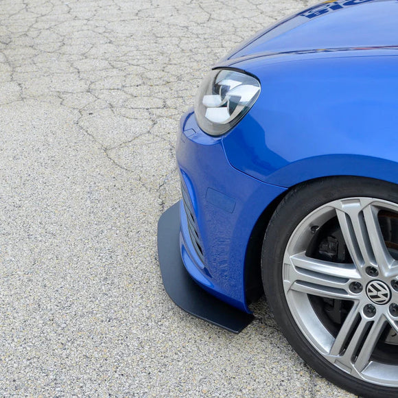 CJM Industries Chassis Mounted Splitter - MK6 Golf R (2010-2012) V4 | 2023166-6Rv4CS