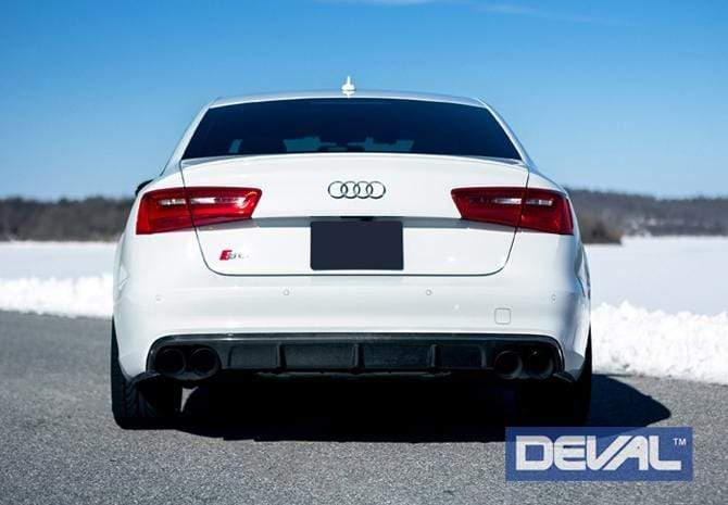 Deval Carbon Fiber Rear Diffuser | C7 Audi S6