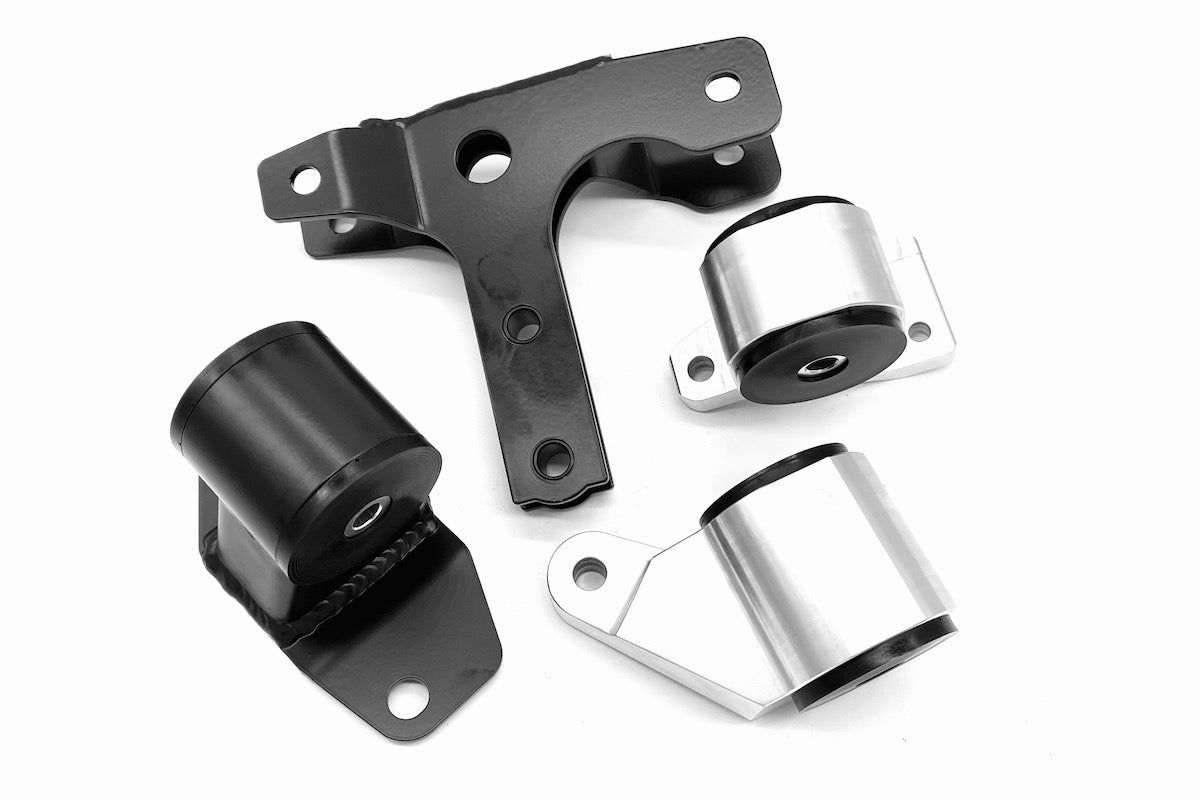 HASPORT DA (92-93 non-GSR) B-Series AWD Mount Kit - Extreme Race (88a) Urethane