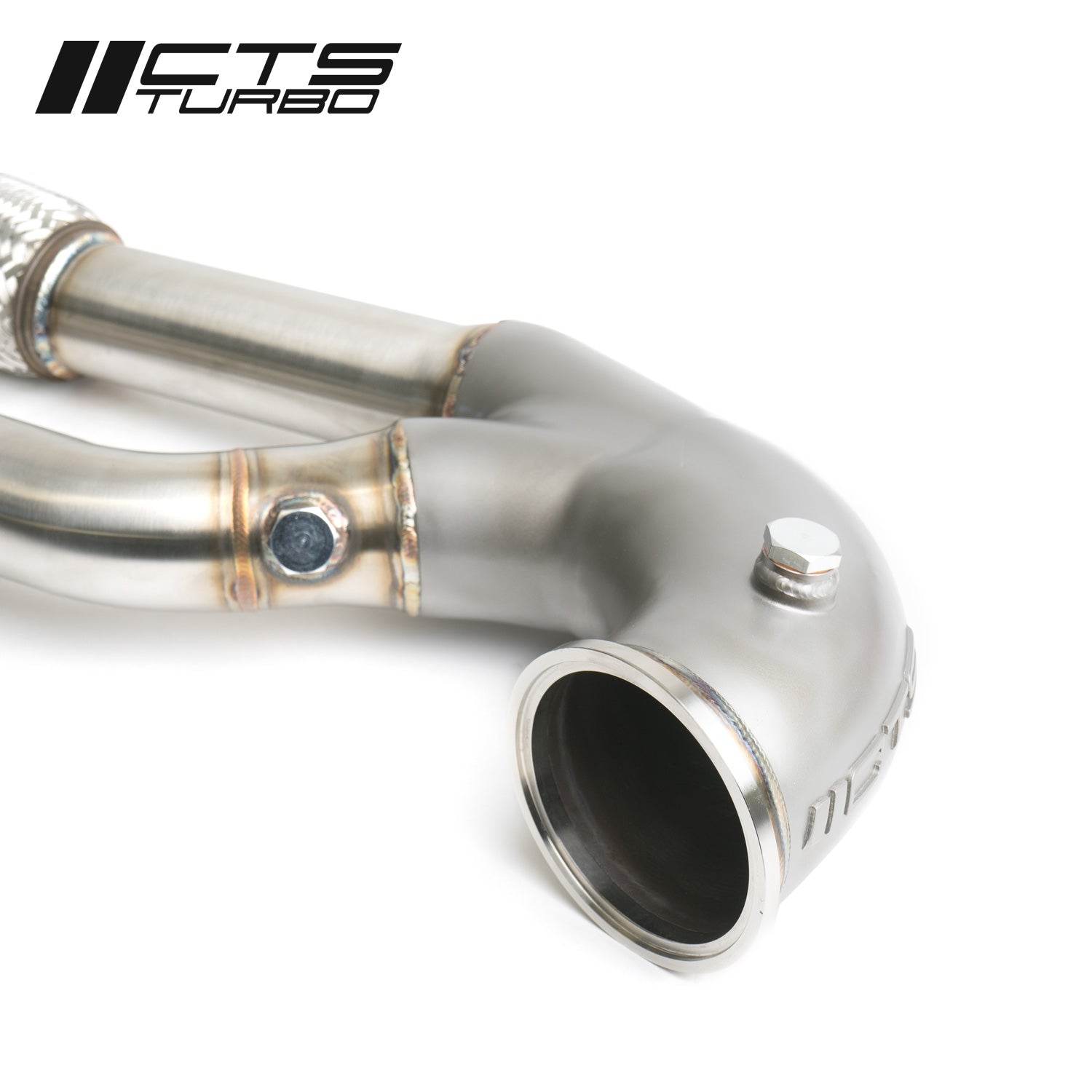 CTS Turbo 8V RS3 and 8S TTRS 2.5T EVO Catless Downpipe - 0