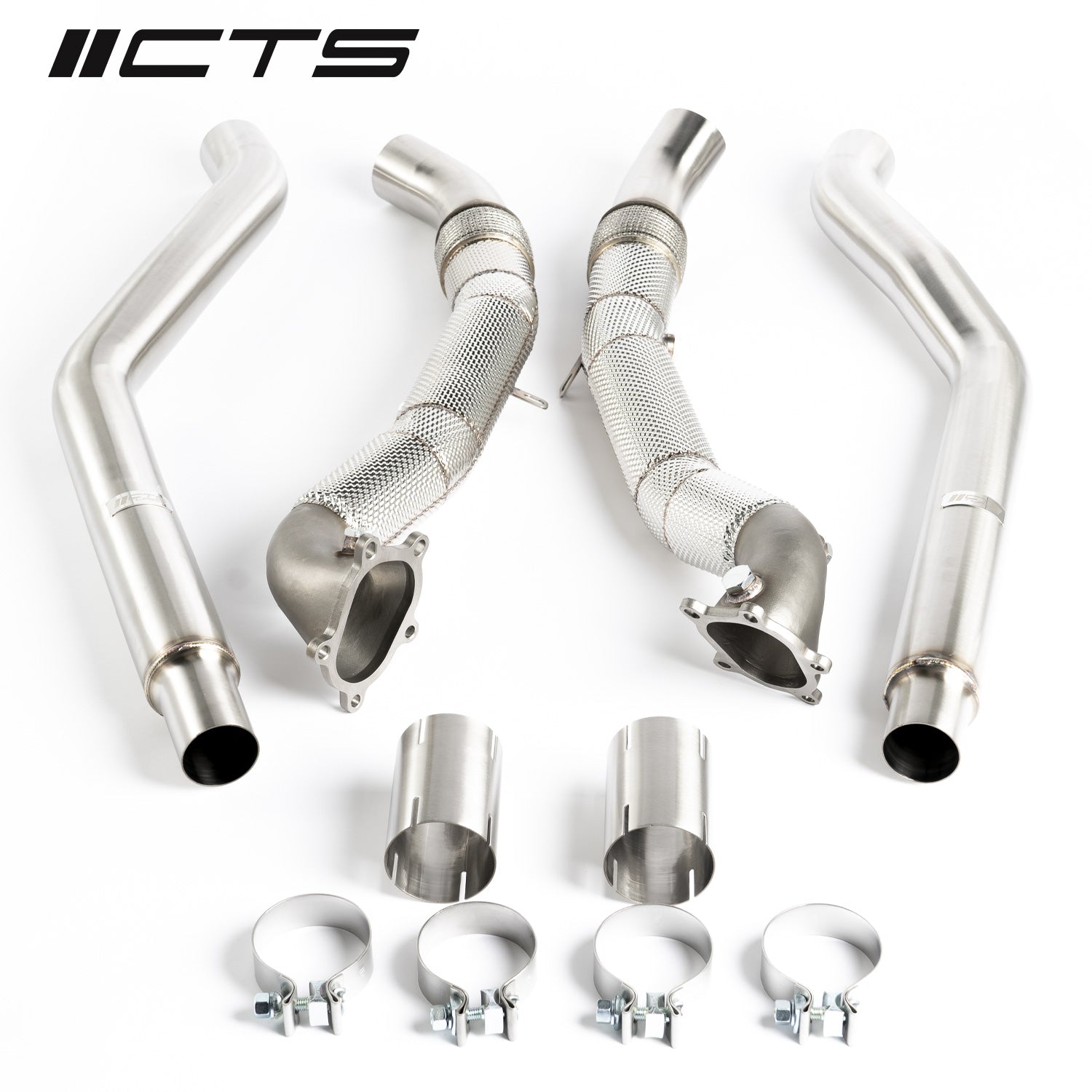 CTS TURBO 4.0T C7 S6/S7/RS7 CATLESS DOWNPIPE SET