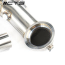 CTS TURBO EVO4 FWD RACE EXHAUST DOWNPIPE MK8 VW GTI/8Y AUDI A3-6