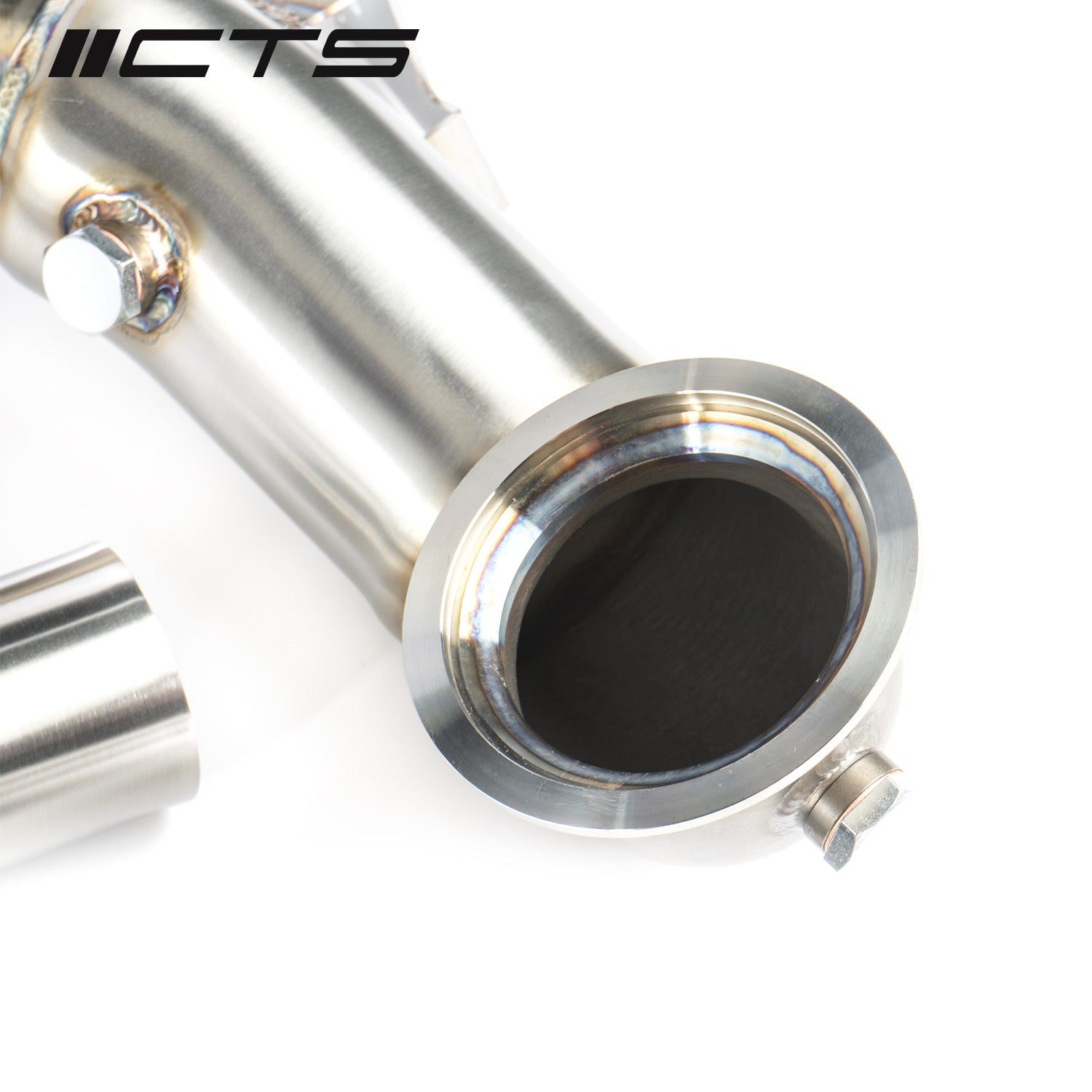 CTS TURBO EVO4 FWD RACE EXHAUST DOWNPIPE MK8 VW GTI/8Y AUDI A3