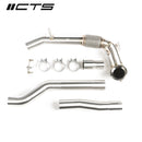 CTS TURBO EVO4 AWD RACE EXHAUST DOWNPIPE MK8 VW GOLF R/8Y AUDI S3-1