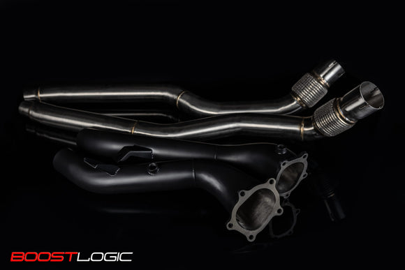 Boost Logic Downpipes for S7/S6RS7/RS6 4.0 TFSI 13-18