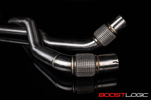 Boost Logic Downpipes for S7/S6RS7/RS6 4.0 TFSI 13-18
