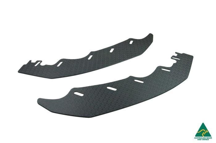 Flow Designs Front Lip Splitter Extensions (Pair) | Mk7 Golf R