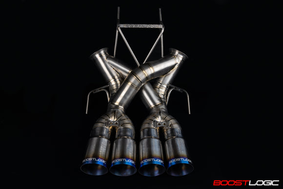 Boost Logic Mclaren 765 Formula Series Titanium Exhaust System
