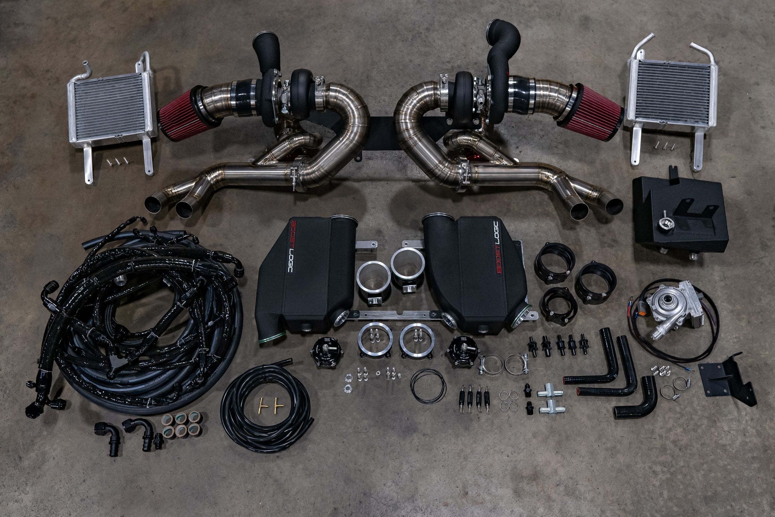 Boost Logic Audi R8 Twin Turbo Kit