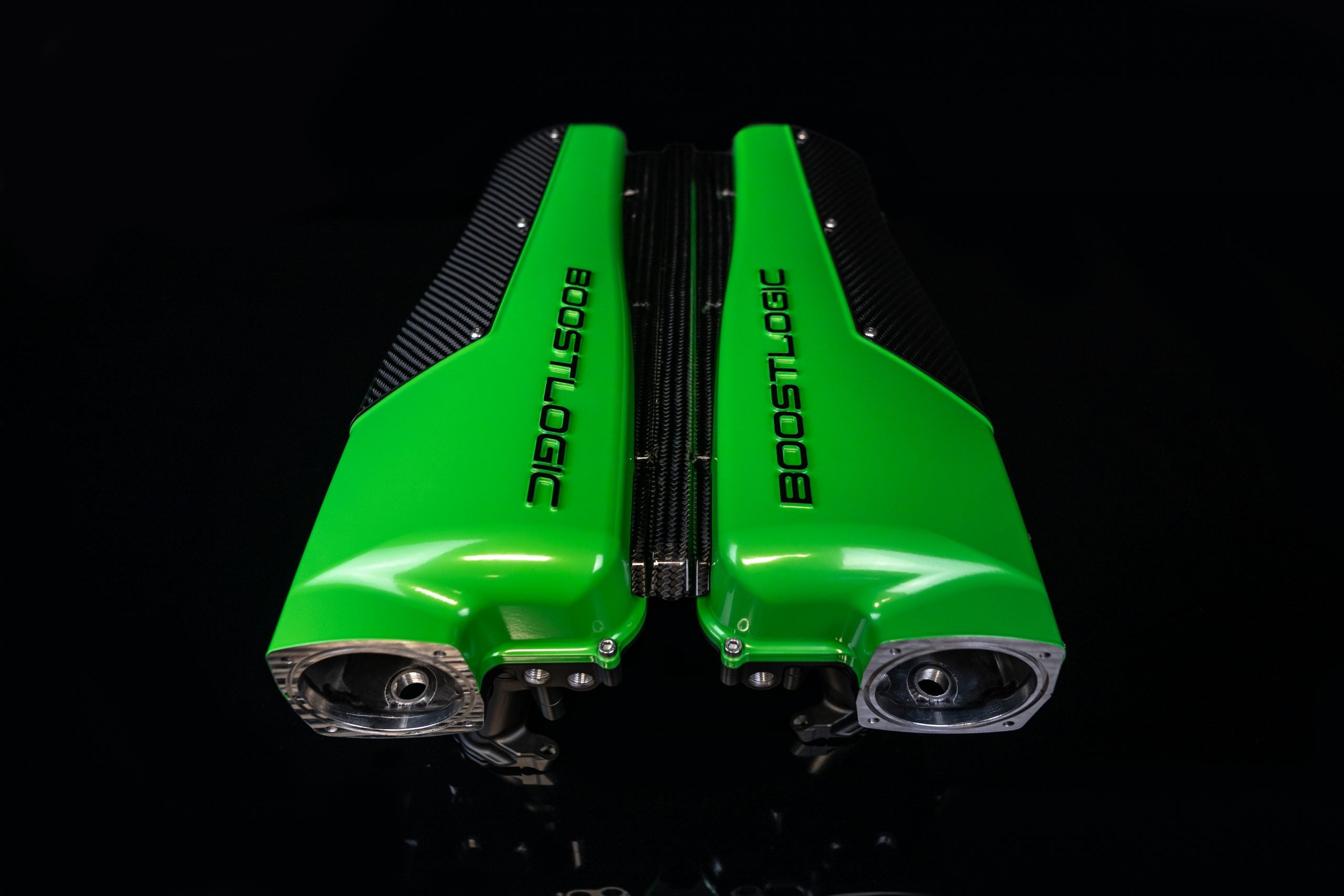 Boost Logic Audi R8/Lamborghini Huracan Billet and Carbon Fiber Intake Manifold - 0