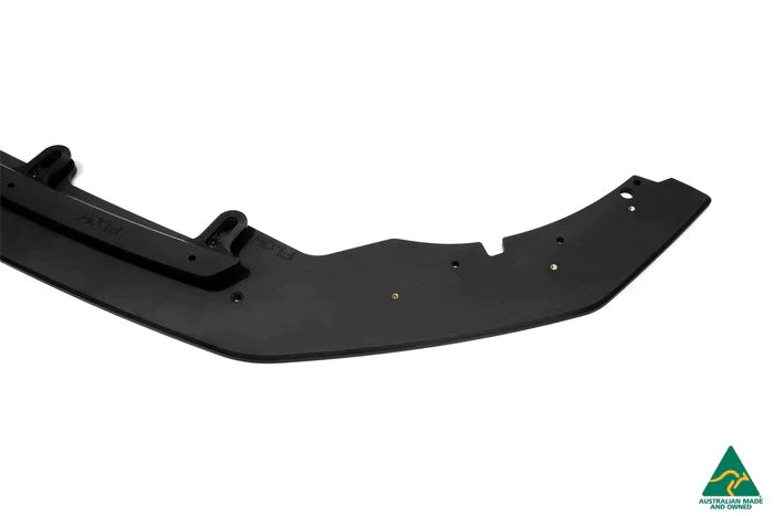 Flow Designs MK8 Golf R Chassis Mounted Front Lip Splitter