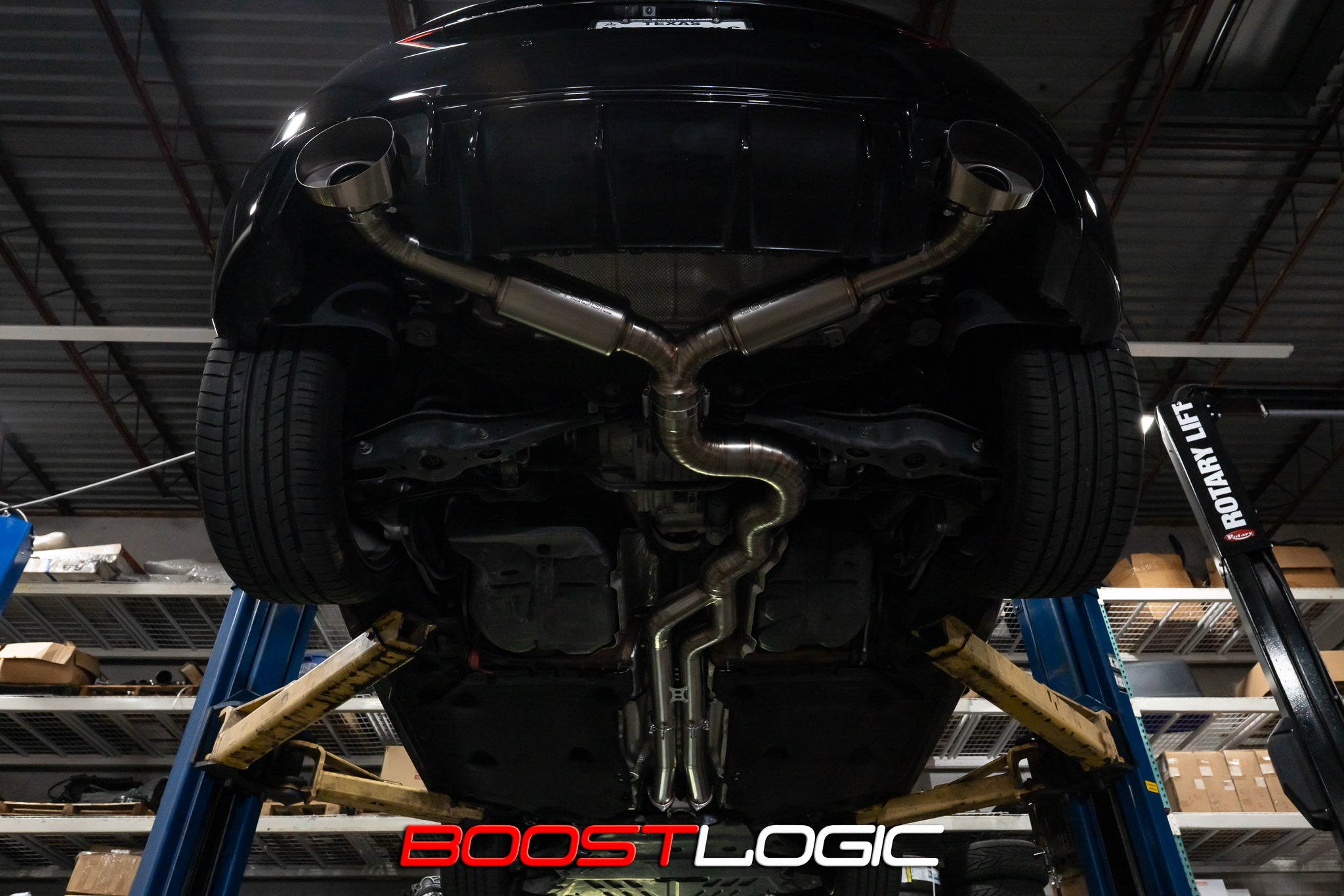 Boost Logic TTRS Titanium Exhaust