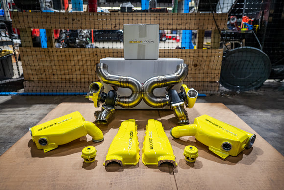 Boost Logic Audi R8/Lamborghini Huracan Billet and Carbon Fiber Intake Manifold