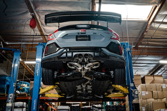 Sports Touring (LINK LOOP) Catback Exhaust + Front Pipe - Honda Civic Type R FK8 Spec-II [2017-2021]