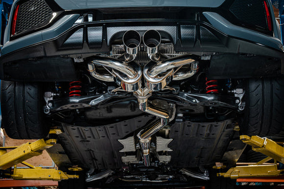 Sports Touring (LINK LOOP) Catback Exhaust + Front Pipe - Honda Civic Type R FK8 Spec-II [2017-2021]
