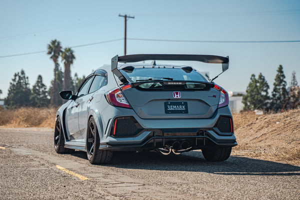 Sports Touring (LINK LOOP) Catback Exhaust + Front Pipe - Honda Civic Type R FK8 Spec-II [2017-2021]
