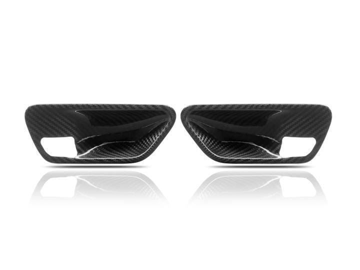 AutoTecknic Dry Carbon Interior Door Handle Trims | BMW F-Chassis - 0