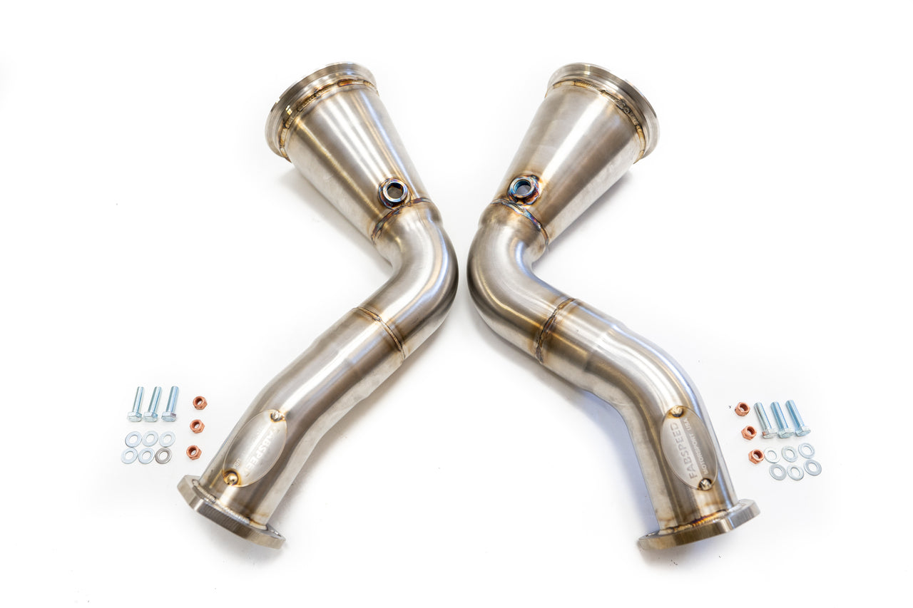 Fabspeed Audi RSQ8 Cat Bypass Pipes (2020+)
