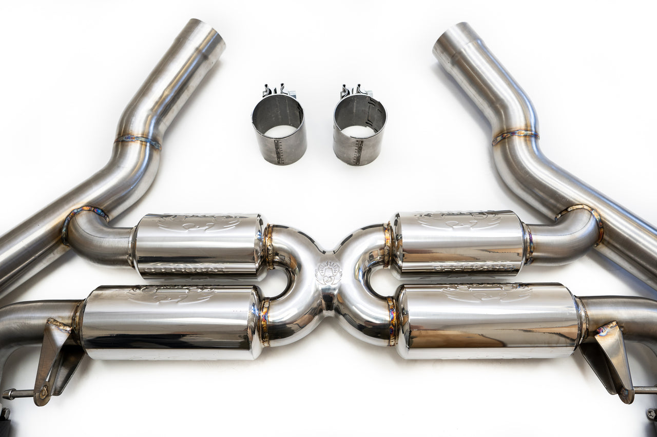 Fabspeed BMW M5 F90 Valvetronic Exhaust System with Quad Style Tips - 0