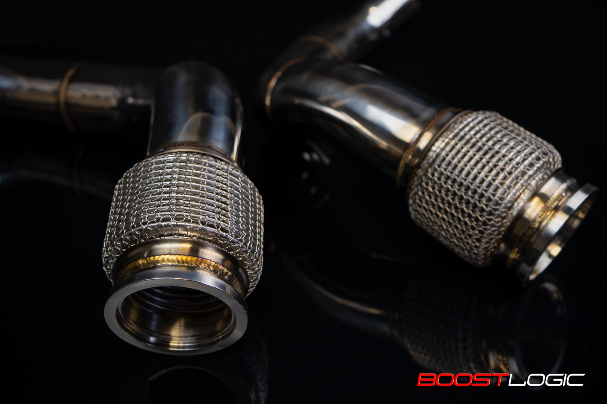 Boost Logic BMW F90 M5 Secondary DownPipes - 0