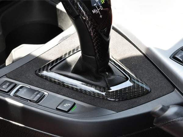 AutoTecknic Carbon Alcantara Shift Console Trim | BMW F87 M2 | BMW F20 1-Series | BMW F22 2-Series - 0