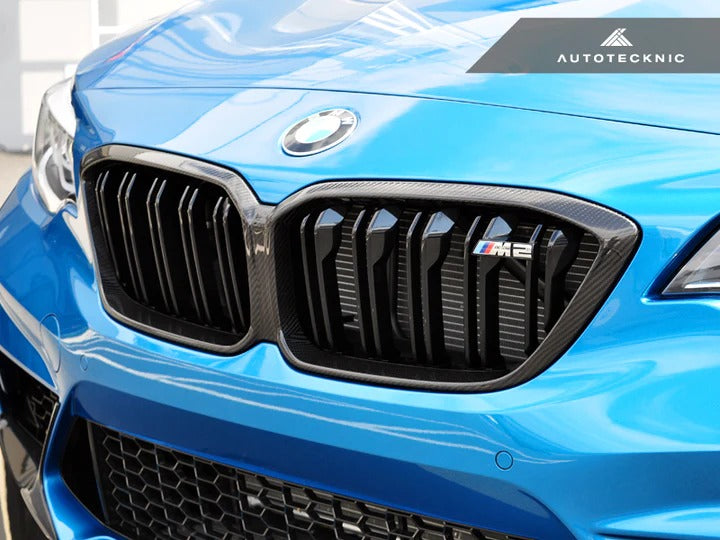 Autotecknic Replacement Dry Carbon Grille Surrounds - BMW / F87 / M2 / M2 Competition - 0