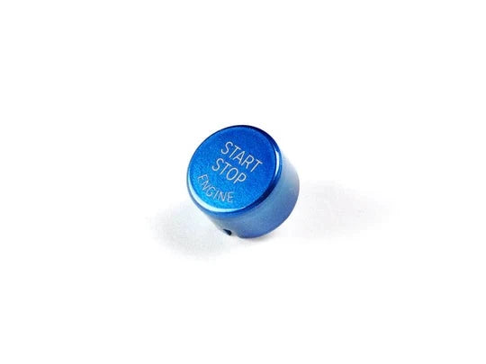 Autotecknic Royal Blue Start Stop Button - Toyota / A90 Supra