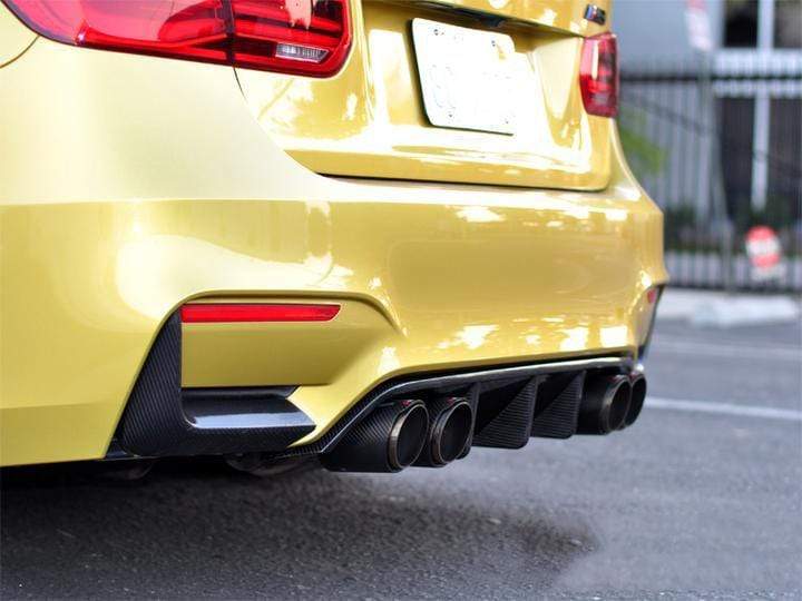 AutoTecknic Dry Carbon Extended-Fin Competition Rear Diffuser | BMW F80 M3 | BMW F82/F83 M4 - 0