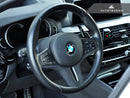 AUTOTECKNIC CARBON ALCANTARA STEERING WHEEL TRIM - F97 X3M | F98 X4M-2