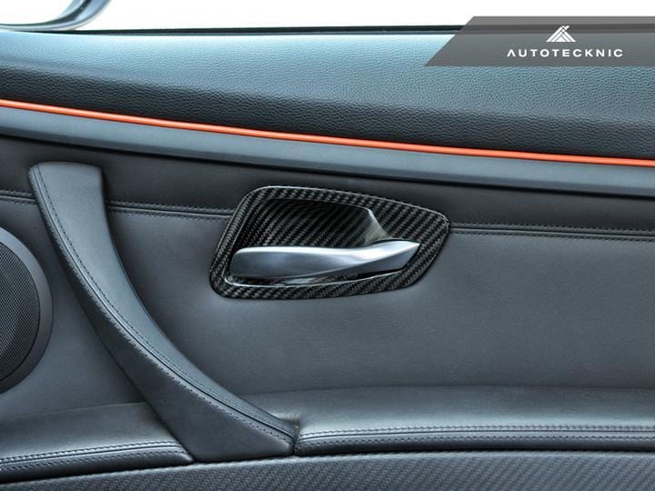 AutoTecknic Dry Carbon Interior Door Handle Trims | BMW E92 3-Series | BMW M3 | BMW E93 3-Series - 0