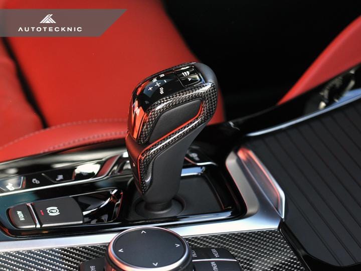 AutoTecknic Carbon Fiber Gear Selector Side Covers | BMW F97 X3M | BMW F98 X4M